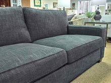 Pottery Barn 'Comfort Square Arm Grand' Sofa in Navy