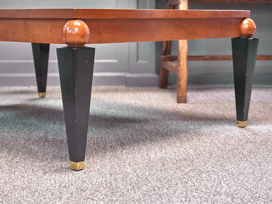 Ethan Allen 'Medallion' Two Tone Cocktail Table