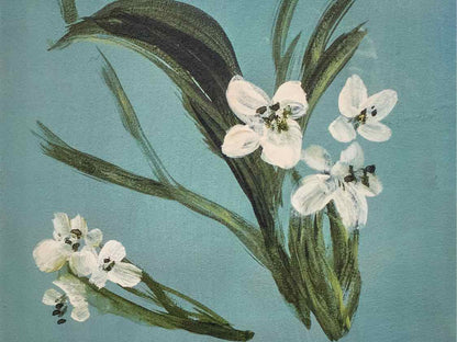 'White Tropicals' Framed Print 2/2