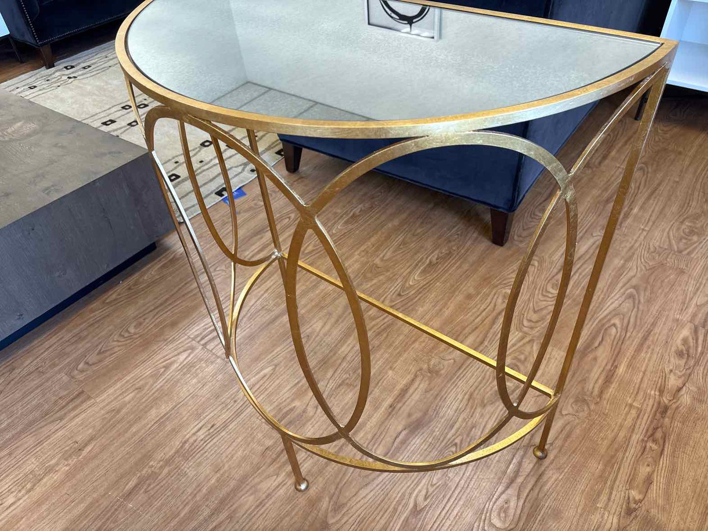 Worlds Away 'Antoine' Demilune Console