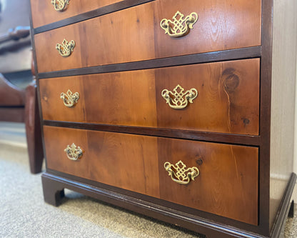 Mahogany & Yew Wood Chest