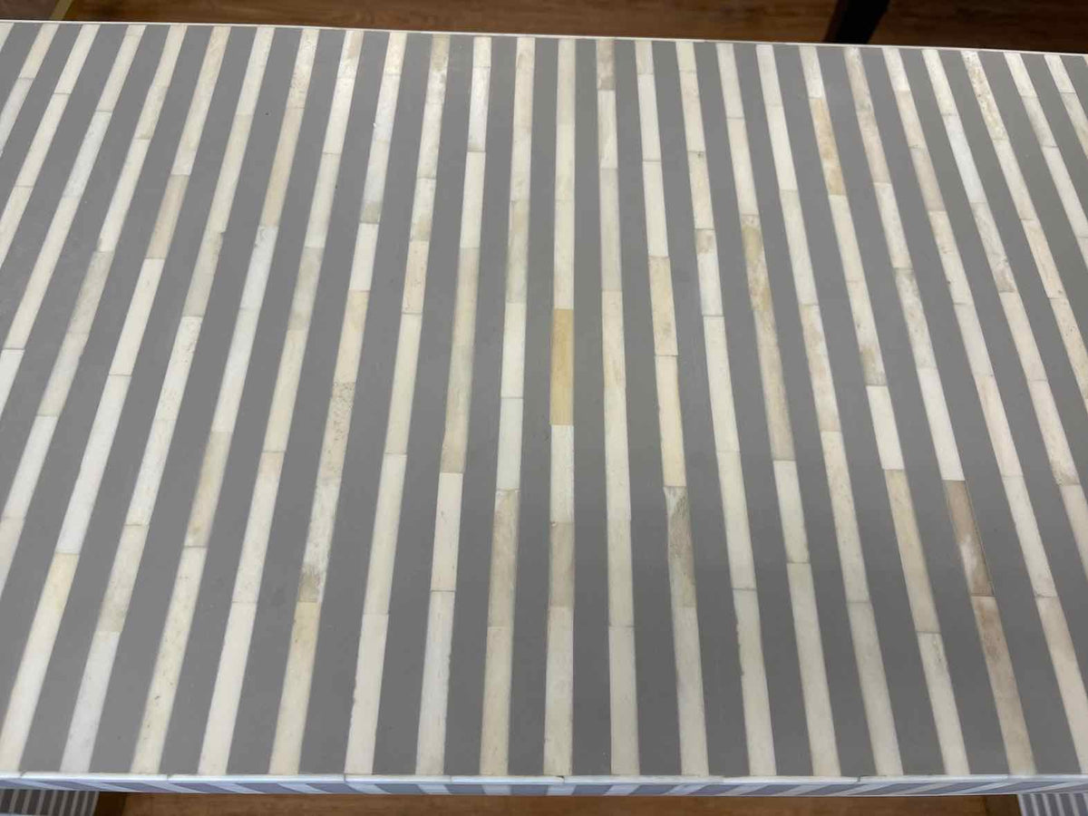 Anthropologie Waterfall Inlay Console Table