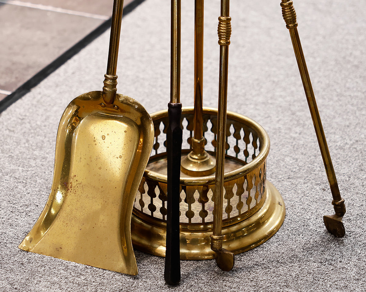 Brass Fireplace Tools