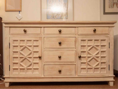 Pottery Barn Whitewashed 6 Drawer Dresser