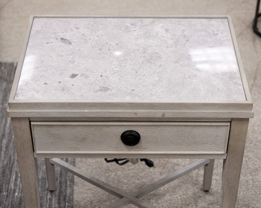 Universal Stone Top Nightstand