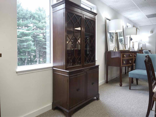 Grand Rapids Mahogany China Cabinet