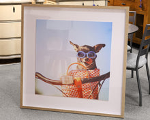 Retro Chihuahua Framed Artwork