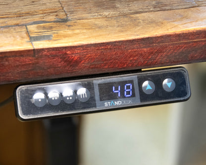 Reclaimed Wood Top Standing Desk