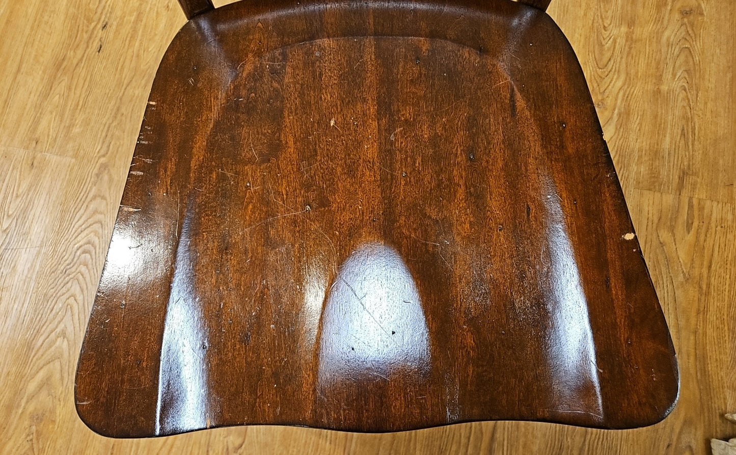 Cherry Dining Set with 5 Chairs