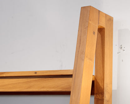 Crate & Barrel "Strut" Teak Bookcase