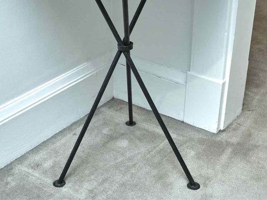 Black  Metal Round  Bistro Dining Table