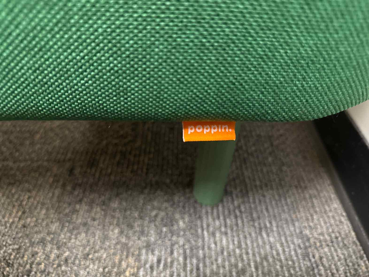 Poppin 'QT' Privacy Lounge Chair With Ottoman