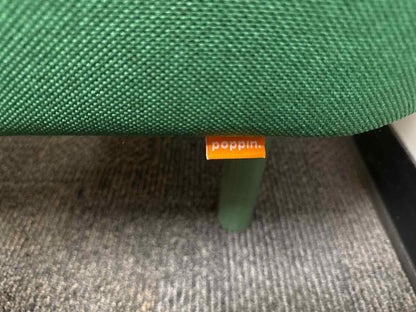 Poppin 'QT' Privacy Lounge Chair With Ottoman