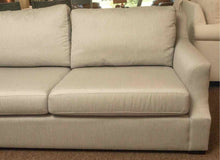 Kincaid Silver Grey Upholstered 2 Cushion  & Chaise Sectional