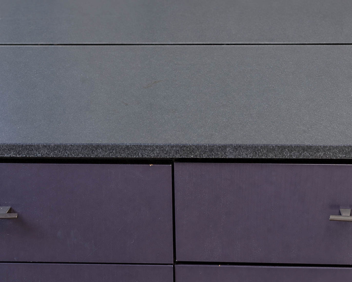 Espresso Finish Six Drawer Bar