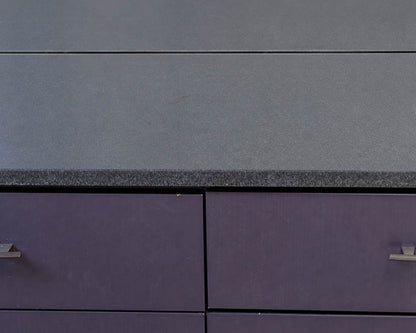 Espresso Finish Six Drawer Bar