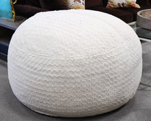 Lovesac Citysac Chair in Cream "Chinchilla Pour"