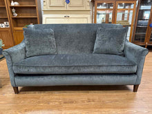 Gray Velvet Loveseat