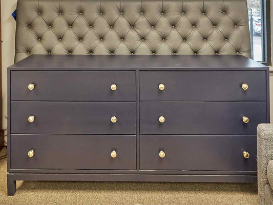 Gat Creek "Tomlin" 6 Drawer Dresser in Classic Sailor Blue Finish