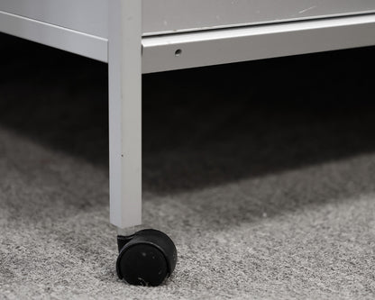 Frosted Glass Media Console