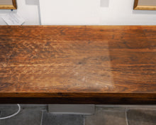 Rustic Brown Console Table