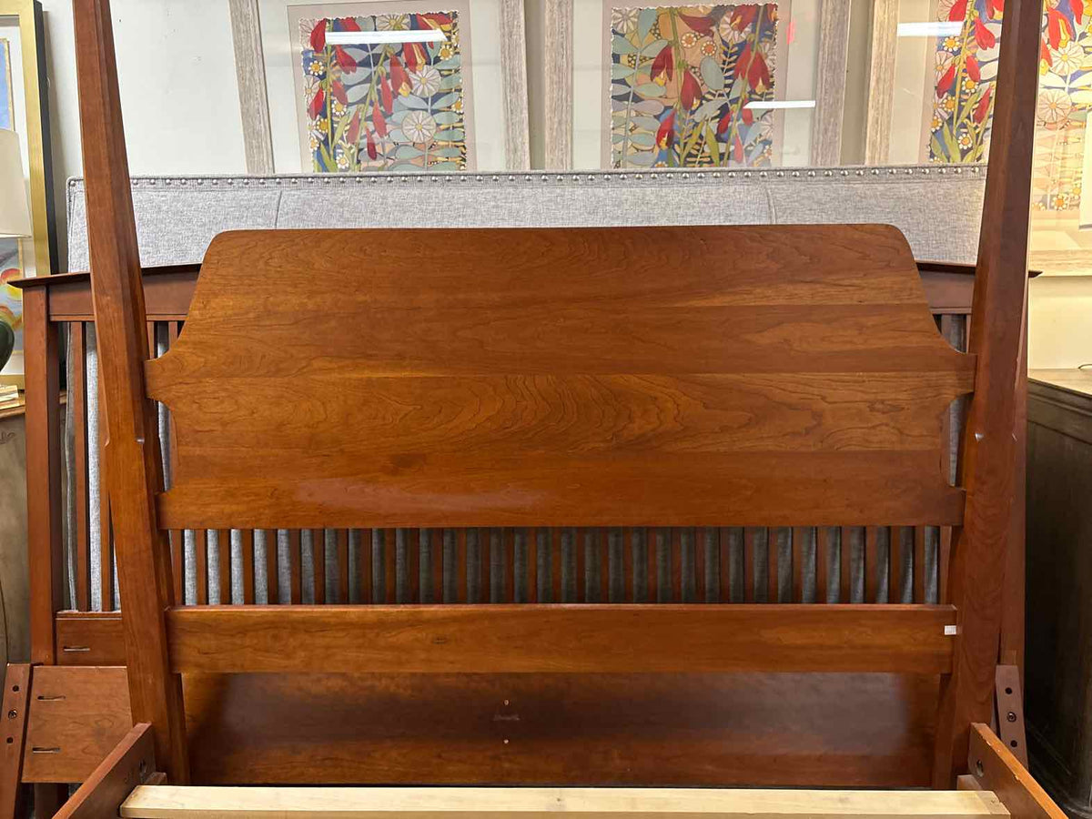 Tom Seely Cherry Pencil Post Queen Bed