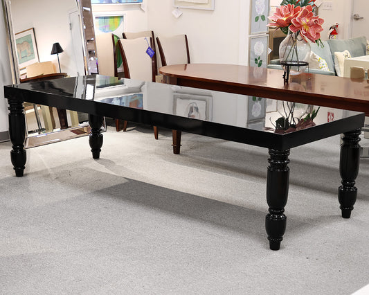 Black Lacquer Dining Table