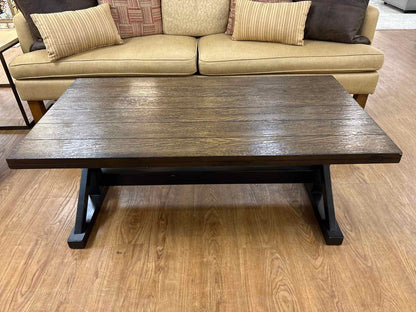 Plank Top Cocktail Table