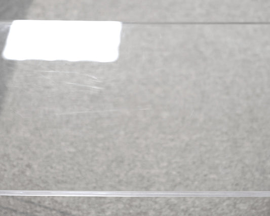 Modern Lucite Waterfall Cocktail Table