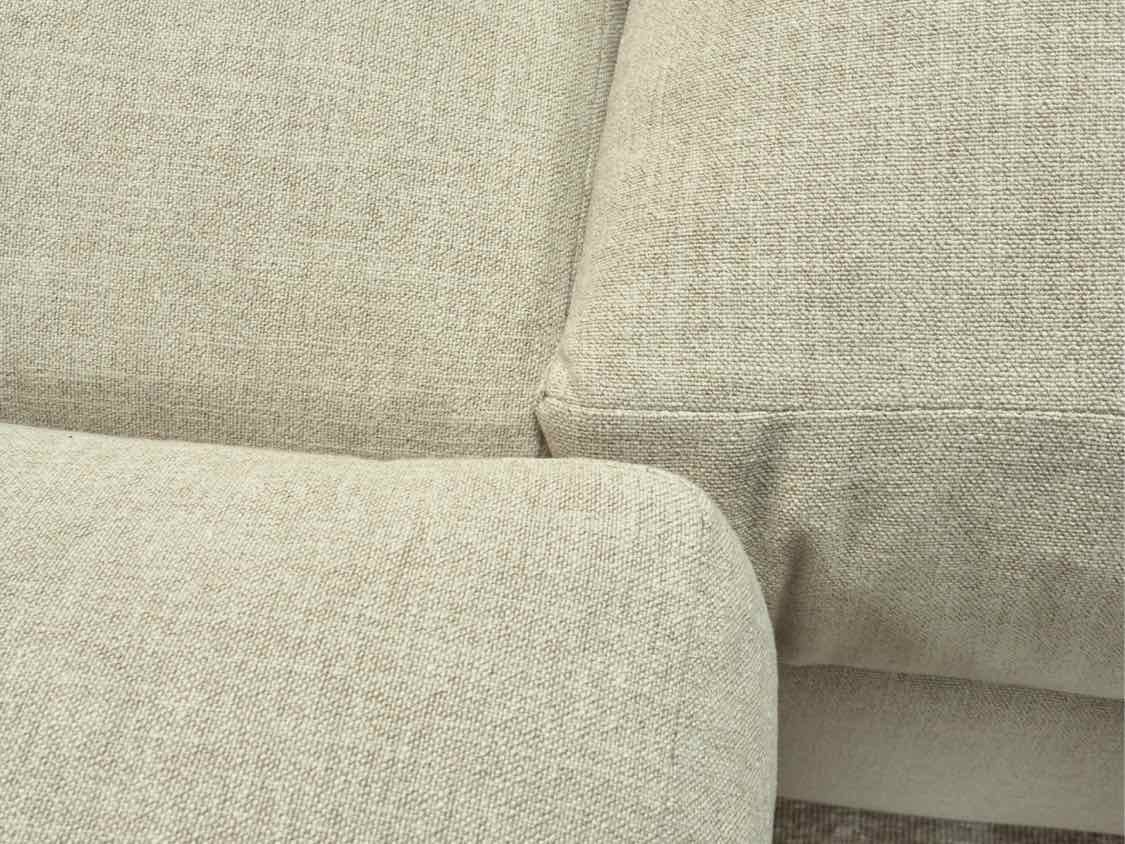 Bradford 3-Piece Slope Arm Sectional in Linen