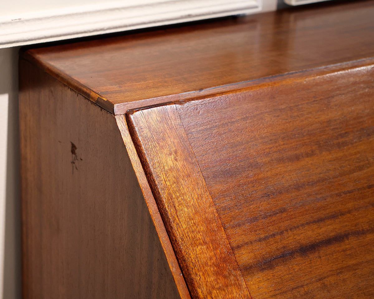 Mahogany antique secretary desk