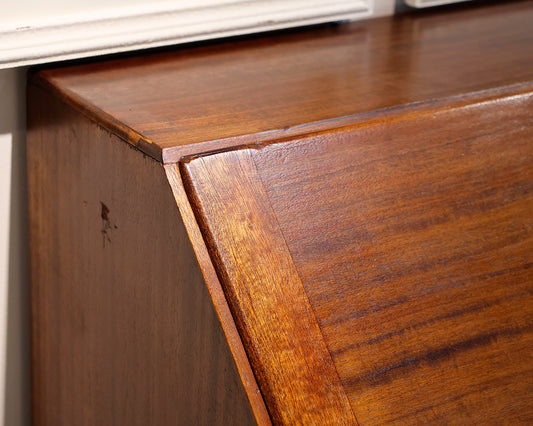 Mahogany antique secretary desk