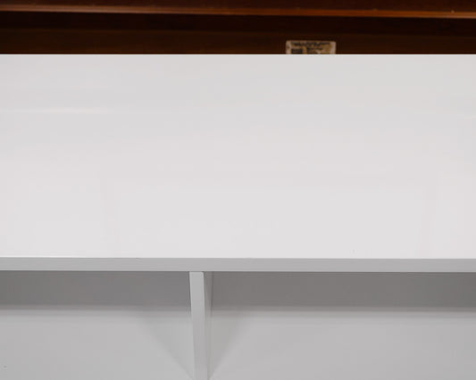 White Lacquer Storage Console