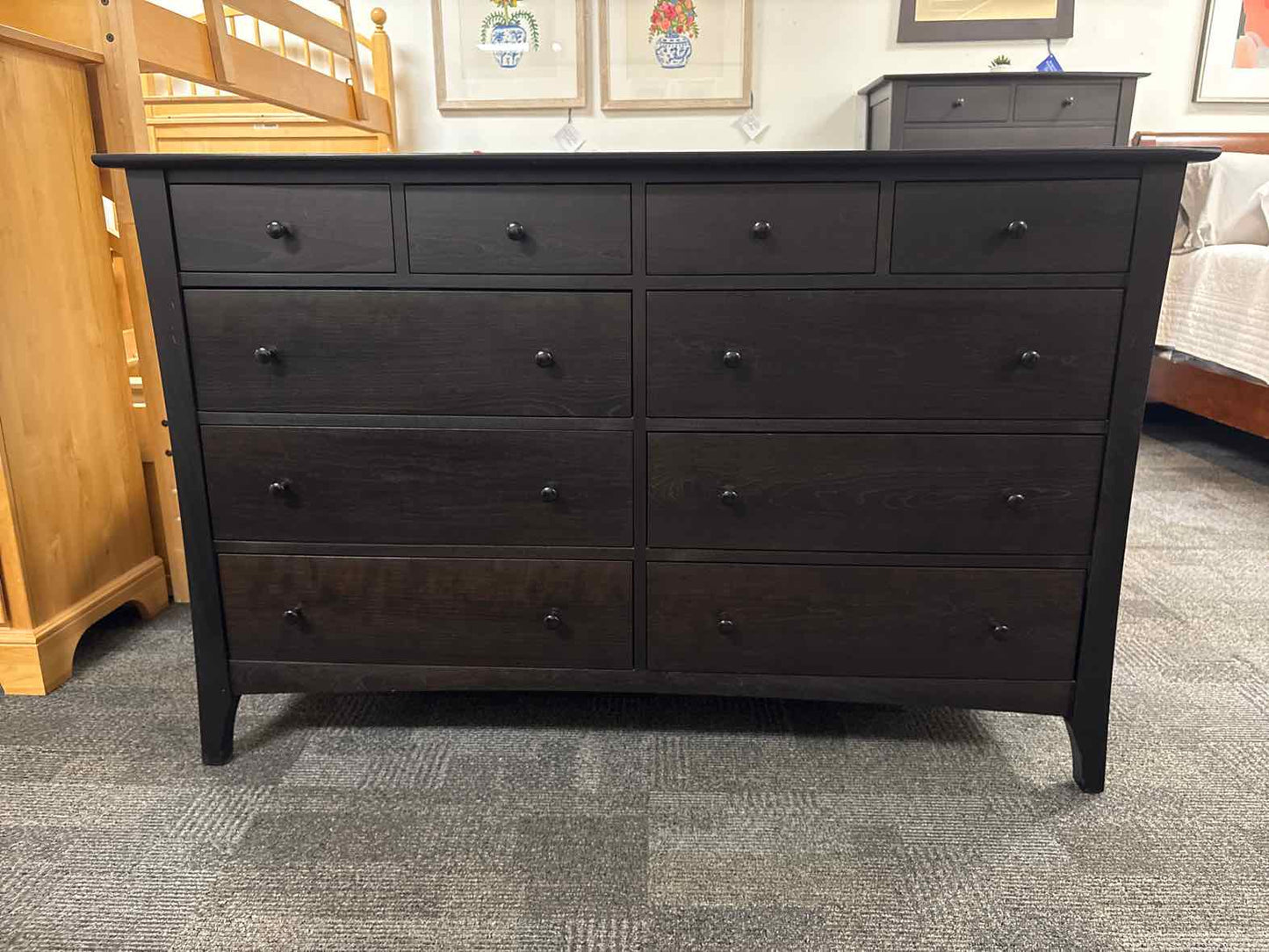 Circle Furniture 10-Drawer Dresser in Espresso