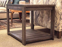 Ethan Allen 'Gannett' Rustic Side Table