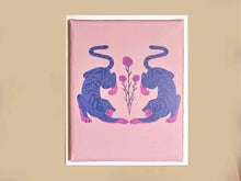 'Big Cat' Framed Print 2/4