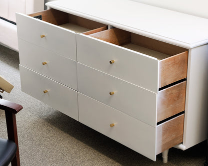 MCM Style Six Drawer Dresser