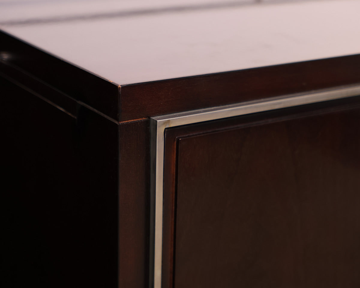 Barbara Barry Mahogany Credenza
