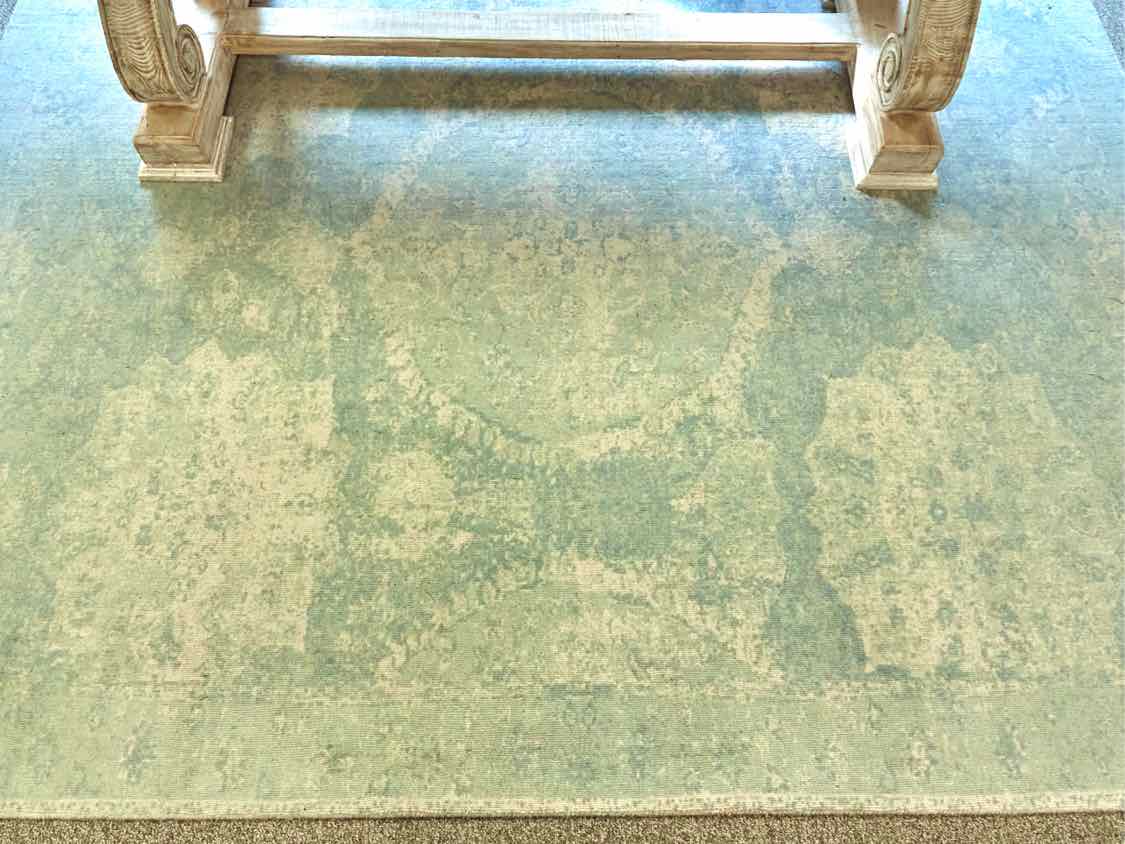 Pottery Barn 'Barret' Porcinblu Blue & Ivory Area Rugs