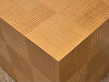 Pair of Contemporary Wood Finish Cocktail Tables