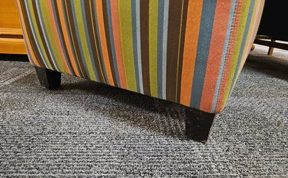 ABC Carpet & Home Striped Slipper Chair