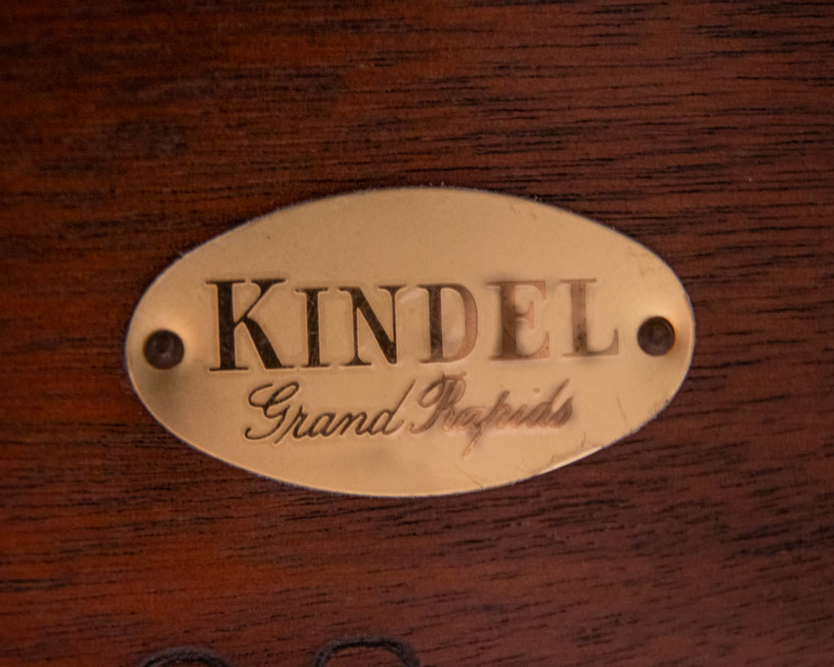 Kindel Mahogany Dining Table & Set of Six Chairs