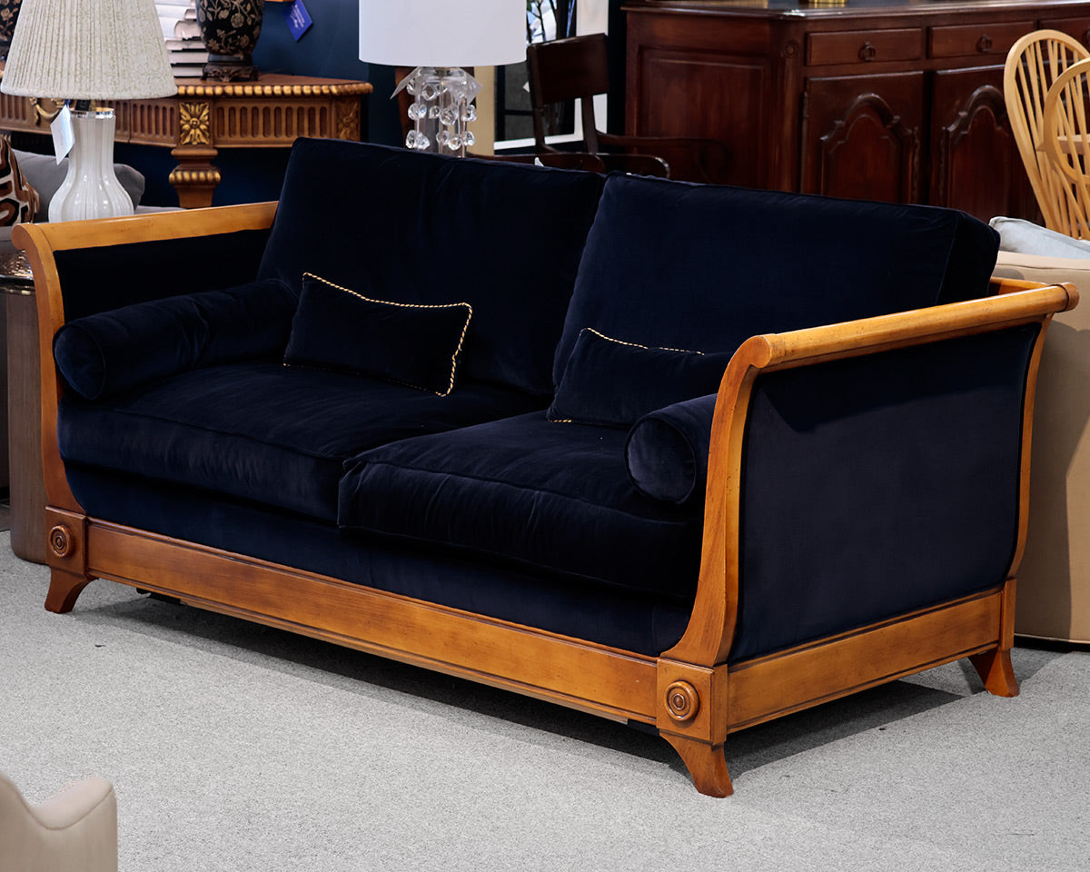 Full Size Bierdermeir Style Sleeper Sofa