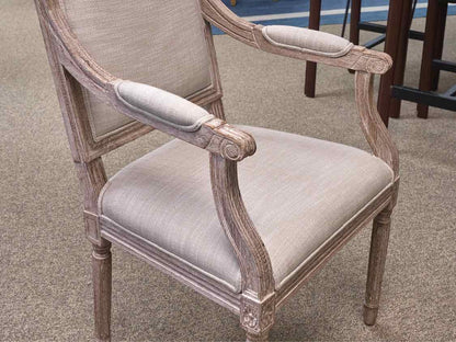 Set of 10 Restoration Hardware Vintage French Square Back Dining Chairs