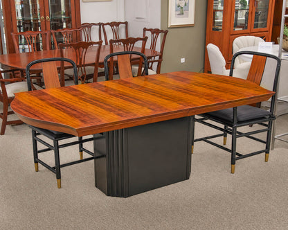 Henredon 'Elan Collection' Hawaiian Koa Wood Dining Table & 6 Chair Set