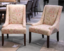 Pair of Floral Dining Chairs