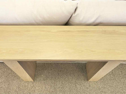 Crate & Barrel Light Wood Console