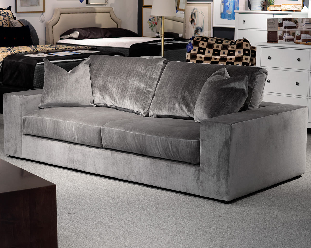 Vanguard Two-Cushion Upholstered Sofa
