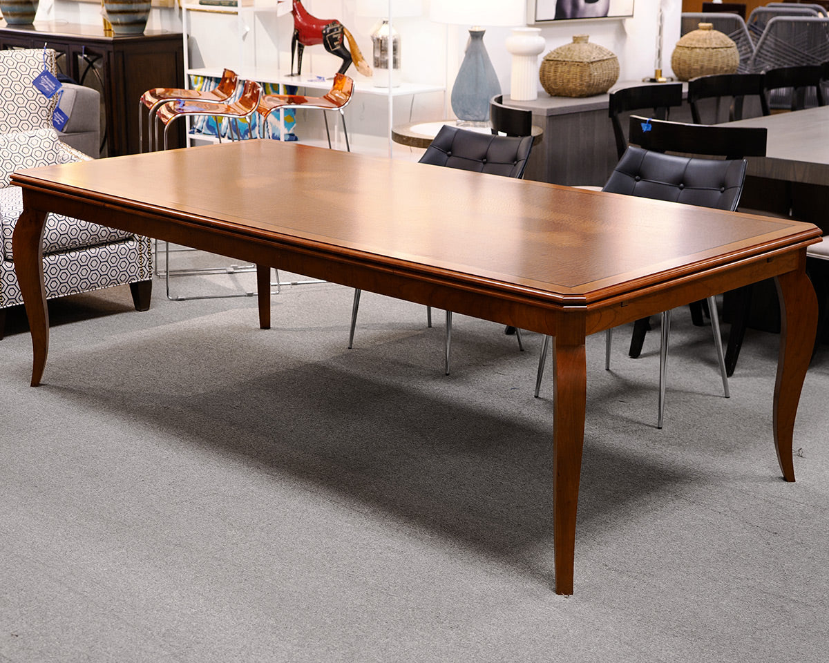 Custom 'Paul Downs' Burl Wood Extension Dining Table