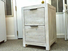 Pair of Restoration Hardware Nightstands in Whitewash Finish